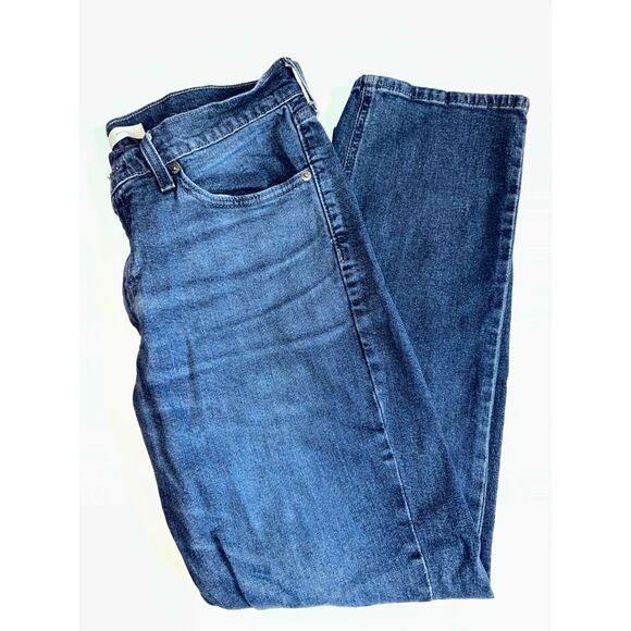 Levi Strauss Men’s Athletic Fit Jeans 33x30 – Dark Wash Denim - Picture 1 of 6